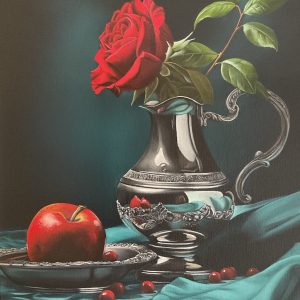 Jennefer_Ann_Red_Rose_and_Apple